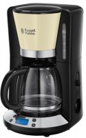Colours Plus+ Classic Filter-Kaffeemaschine mit Timer creme/schwarz