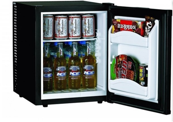 LVZAIXI Bar Mini Kühlschrank Schwarz - Kompakt Kühlschrank hält  A +  Energiebewertung (Farbe : Schwarz) : : Elektro-Großgeräte