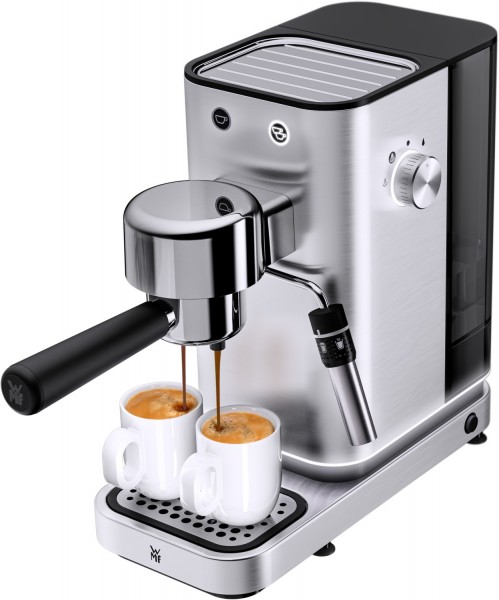 Lumero Espresso Siebträgermaschine cromargan, 15 bar