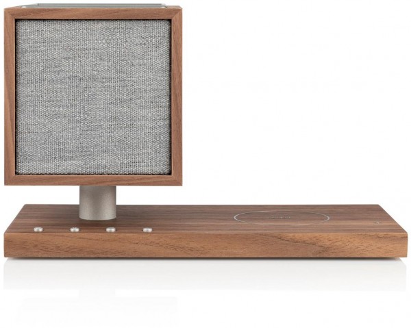 Revive Bluetooth-Lautsprecher walnuss/grau