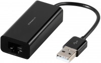 USB Netzwerkadapter schwarz