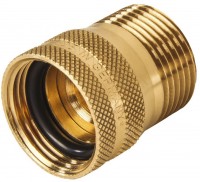 Schlauchplatzsicherung für Zulaufschlauch gold