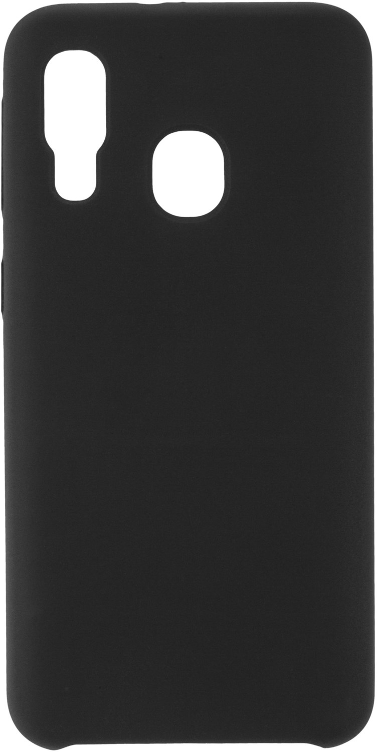 Back Cover Soft Touch für Galaxy A40 schwarz