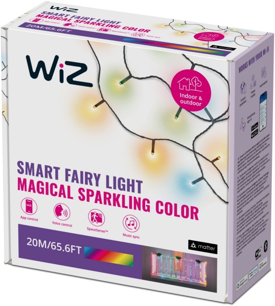Wi-Fi Fairy Light Smart LED-Lichterkette (20m)
