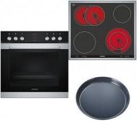 MKE2KA61 Herdset bestehend aus HE313A0S0+EA645GN17+HZ317000 edelstahl + edelstahl