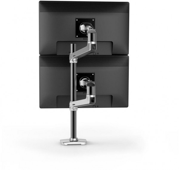 LX Dual Monitor Arm für 2 Bildschirme 40" aluminium