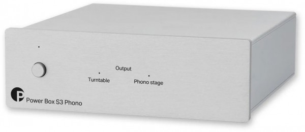 Power Box S3 Phono Aktiver Stromverteiler mit Filter silber