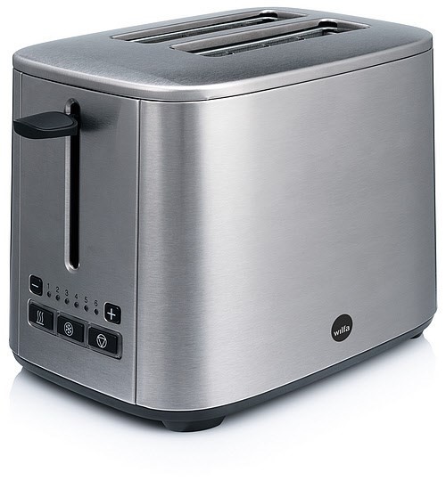 CT-1000S Classic Doppelschlitz-Toaster silber