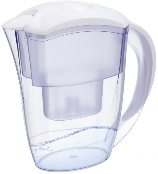 Wasserfilterkanne (2,4l) weiß
