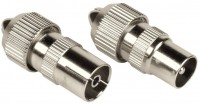 Koax-Set, Stecker/Kupplung