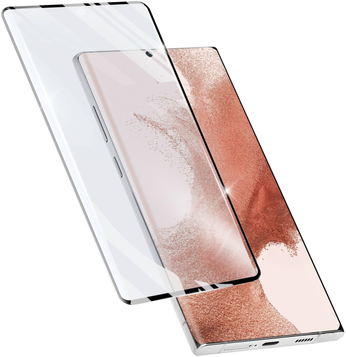 Impact Schutzglas für Galaxy S23 Ultra transparent