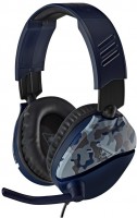 Recon 70P Camo Headset blau