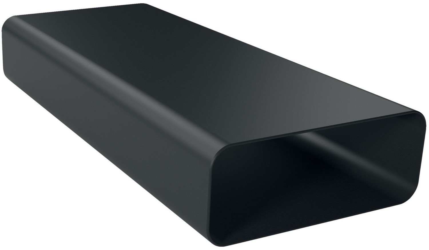 Z861SM2 Flachkanalstück schwarz