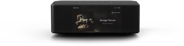 Node Icon Audio Streamer schwarz