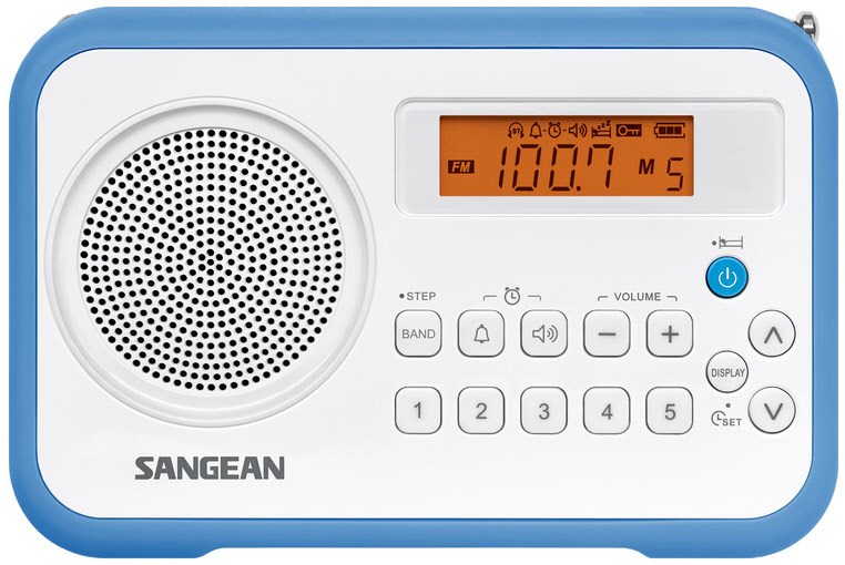 PR-D 18 BL Kofferradio blau