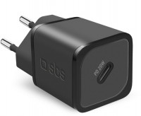 USB-C GaN Mini-Wandladegerät (20W) schwarz