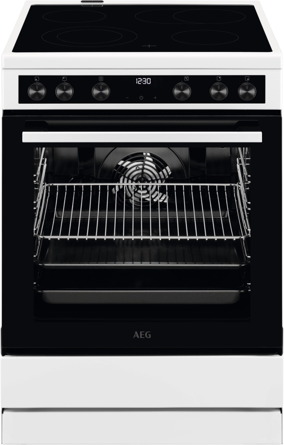 Image of CCB644BGBW Elektroherd mit Glaskeramikfeld weiß