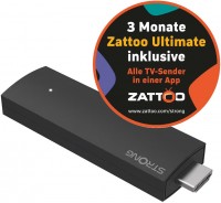 LEAP-UNA Ultimate Streaming Stick schwarz inkl. 3 Monate Zattoo Ultimate