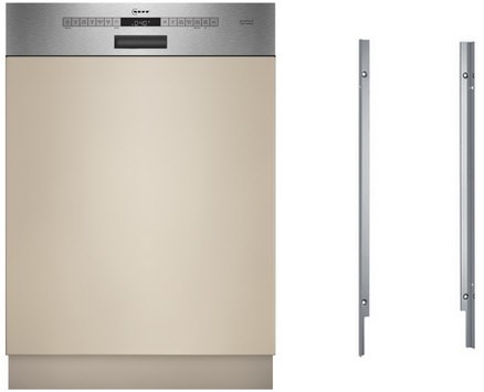 GILEA20 teilintegrierbarer 60 cm Geschirrspüler bestehend aus S145EBS04D + Z780BI01 edelstahl