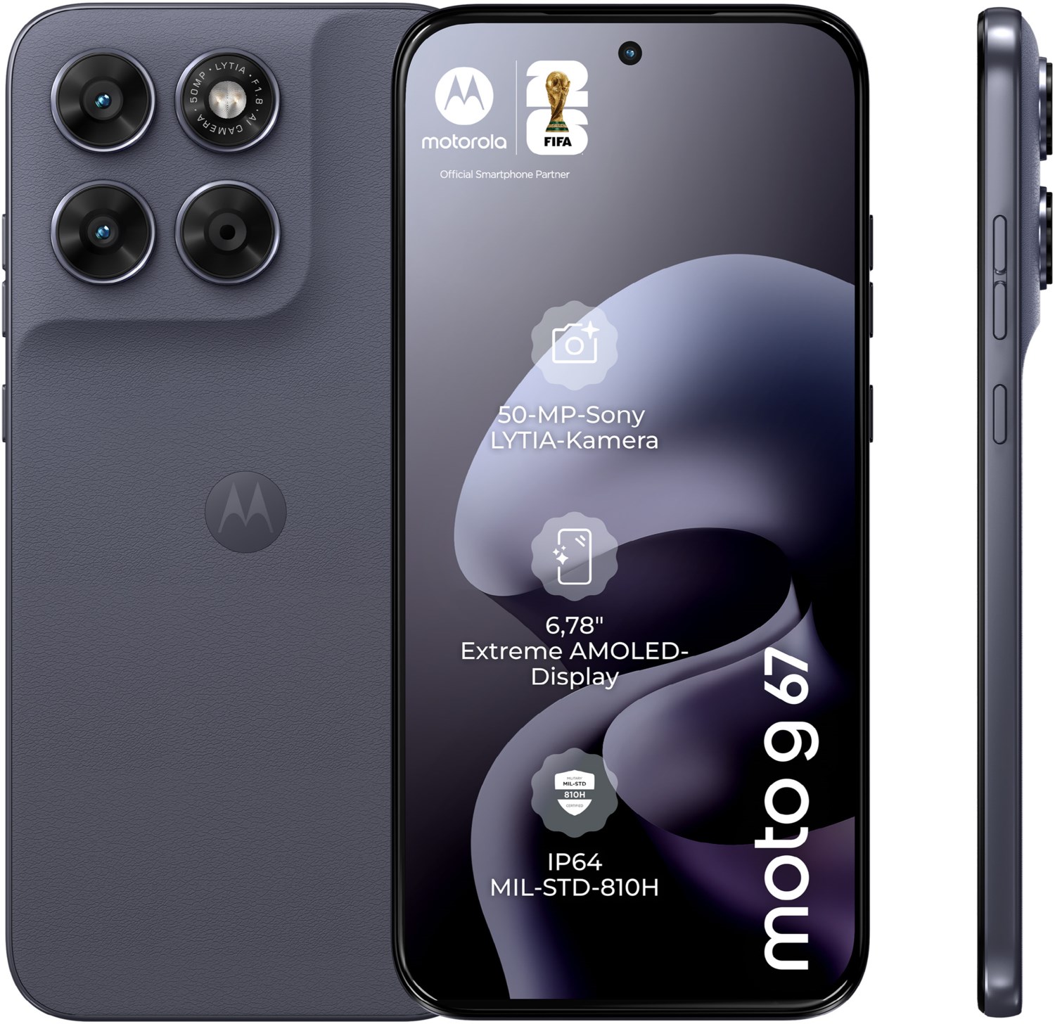 moto g67 (256GB) Smartphone PANTONE arctic seal