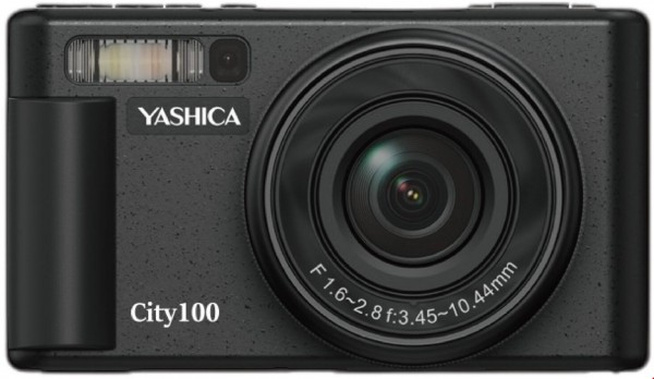 City 100 Digitale Kompaktkamera schwarz