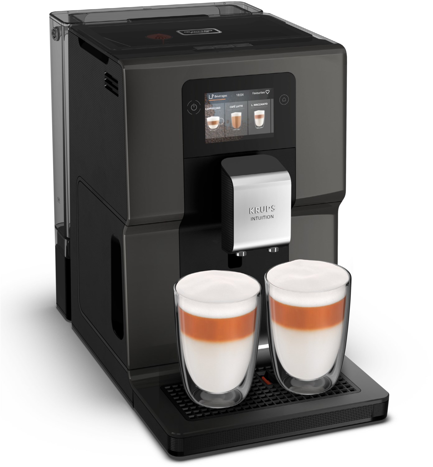 Image of EA872B Intuition Preference Kaffee-Vollautomat, Latte Macchiato/Cappuccino, Stahl-Kegel-Mahlwerk