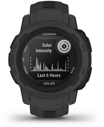 Instinct 2S Solar Sportuhr schiefergrau