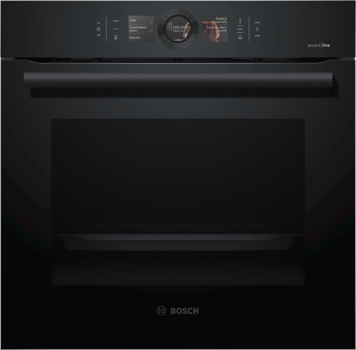 Bosch HSG856XC7 Elektro-Backofen mit Dampfgarer carbon black