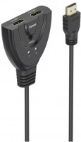 4K HDMI-Umschalter 2x1 2x HDMI-Buchse - 1x HDMI-Stecker schwarz