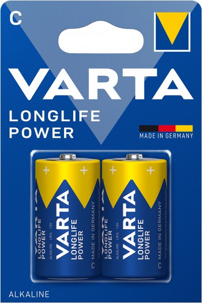 Longlife Power C 2er Blister Batterie