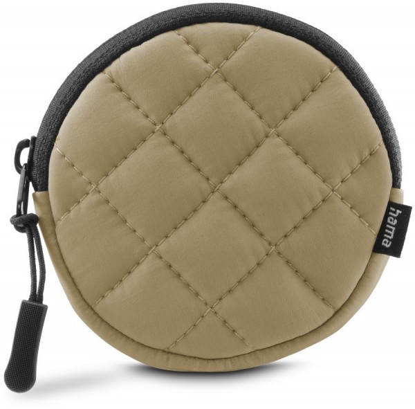 Kopfhörertasche beige