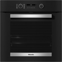 H 2465 BP Einbaubackofen obsidianschwarz/edelstahl-look, 76 l, schnelles Vorheizen, pyrolytische Selbstreinigung, 59,5 cm breit, A+