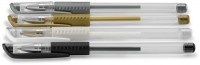 Gelschreiber Classic 4er Set gold/schwarz/silber/weiß