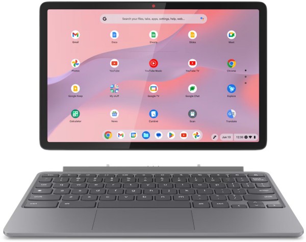 Chromebook Duet 11M889 (83HH000NGE) 27,81 cm (10,95") luna grey, 8 GB RAM, 1920x1200, Google Chrome OS