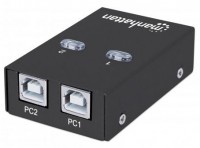 Umschalter USB 2.0 (2-Port) schwarz