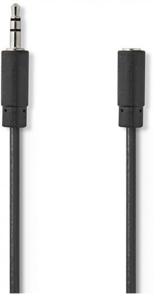 CAGP22050BK10 Klinkenkabel (1m) schwarz 3,5-mm-Stecker>3,5-mm-Buchse