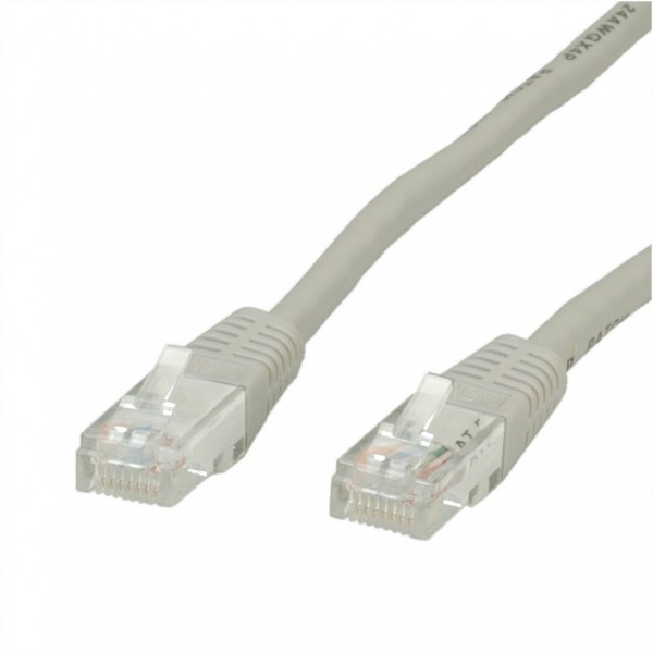 Patchkabel Cat.6 UTP (10m) grau