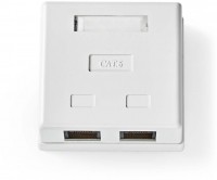 CCGP89110WT Netzwerk-Wanddose weiß