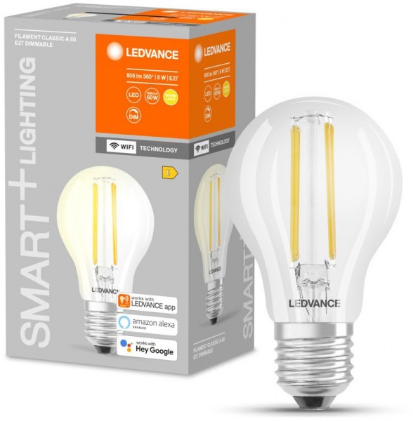 Smarte LED-Lampe WiFi 6W 2Stk.