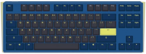 One 3 Daybreak TKL MX-Blue (DE) Gaming Tastatur blau