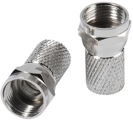 F-Stecker 8 mm (2 Stk.)