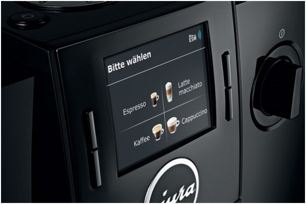 JURA Impressa F8 TFT Kaffee Vollautomat hochglanz schwarz EURONICS