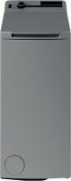 WMT Silver 6513 D4 Toplader (40 cm) edelstahl-Look, 6,5 kg, 1300 U/min, 72 dBA
