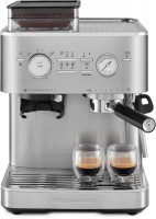 5KES6551ESX Artisan Siebträgermaschine edelstahl, Milchbehälter, 15 bar, 2,5 l