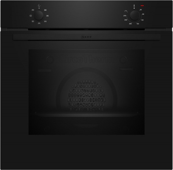B1DCA0AK0 Einbaubackofen schwarz, 71 l, schnelles Vorheizen, 59,4 cm breit, A