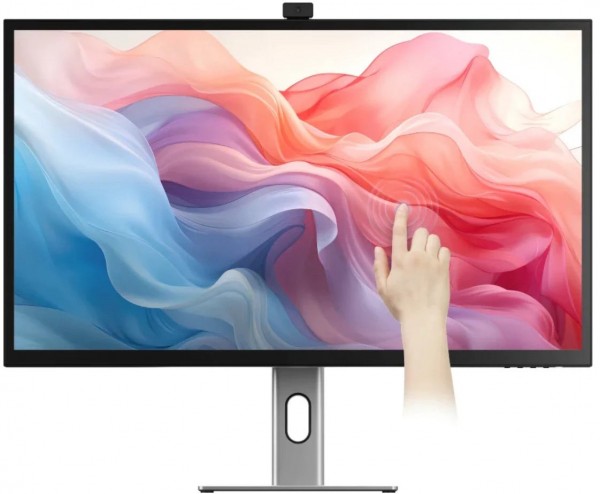 Clarity Max Touch 32C4KPDWT 80 cm (32") Touch-Monitor mit LED-Technik schwarz/silber, Widescreen 4K UHD (3840x2160)
