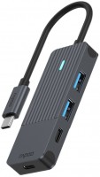 USB-C Hub USB-C>USB-A/USB-C grau