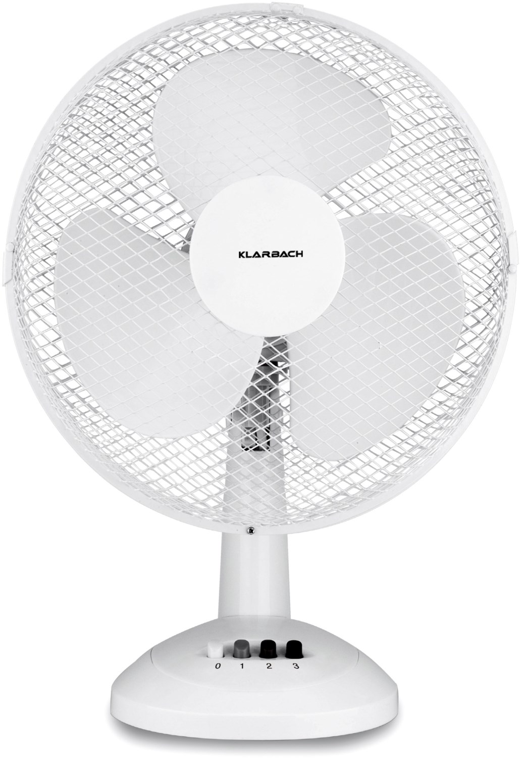Klarbach VT 35080 Tischventilator weiß | EURONICS 