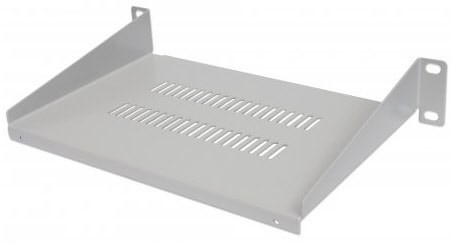 10" Fachboden 1HE (150mm) grau