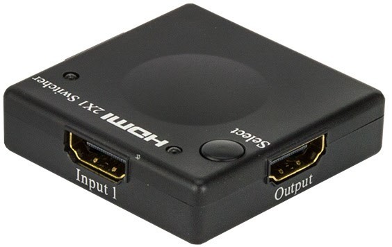 HDMS 121 HDMI 2 auf 1 Automatik-Umschalter schwarz